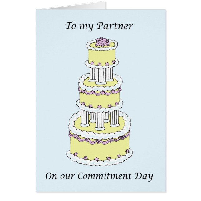To Partner on Commitment Day. (Front)