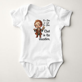 To Pee or not To Pee Baby Bodysuit