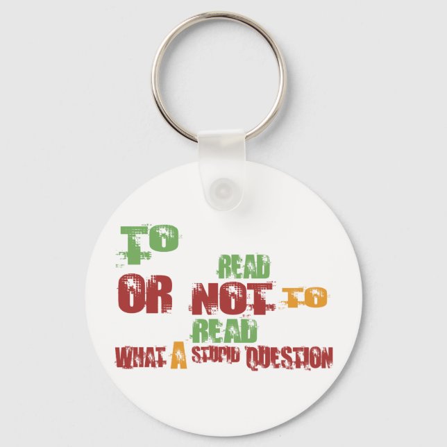 To Read Keychain (Front)