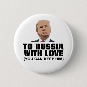 To Russia with Love 2 Inch Round Button