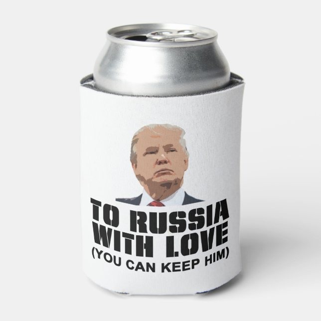 To Russia with Love Can Cooler (Can Front)