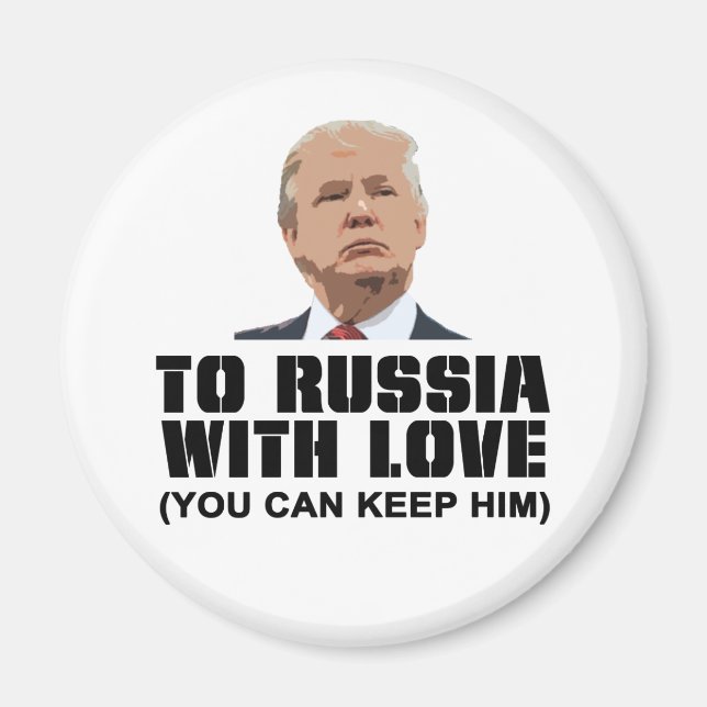 To Russia with Love Magnet (Front)