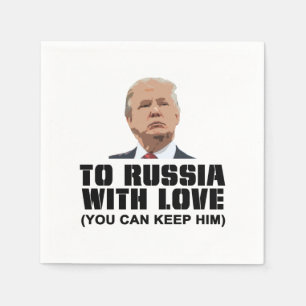 To Russia with Love Napkin