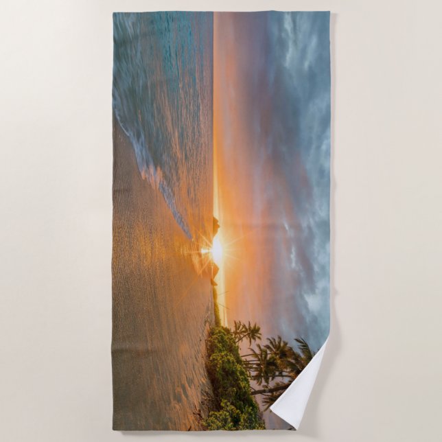 to sandblaze beach towel (Front)
