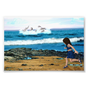 To See the Dolphins Photo Print
