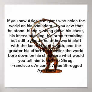 To Shrug Poster