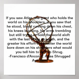 To Shrug Poster