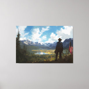 To Stand and Behold Canvas Print