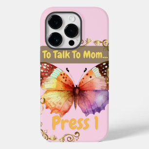 To Talk To Mom, Press 1 Case-Mate iPhone 14 Pro Case