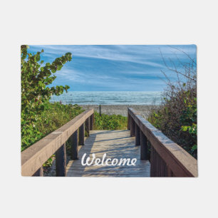 To The Beach Welcome Doormat
