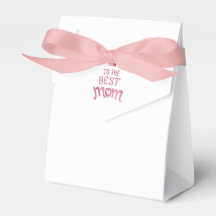 To the best Mom  - Tent Favour Box