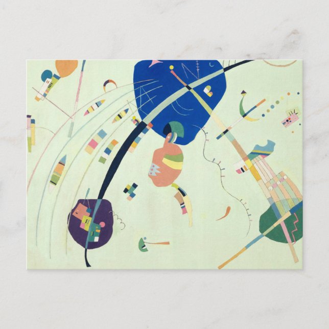 To the Blue, 1939 by Wassily Kandinsky Postcard (Front)