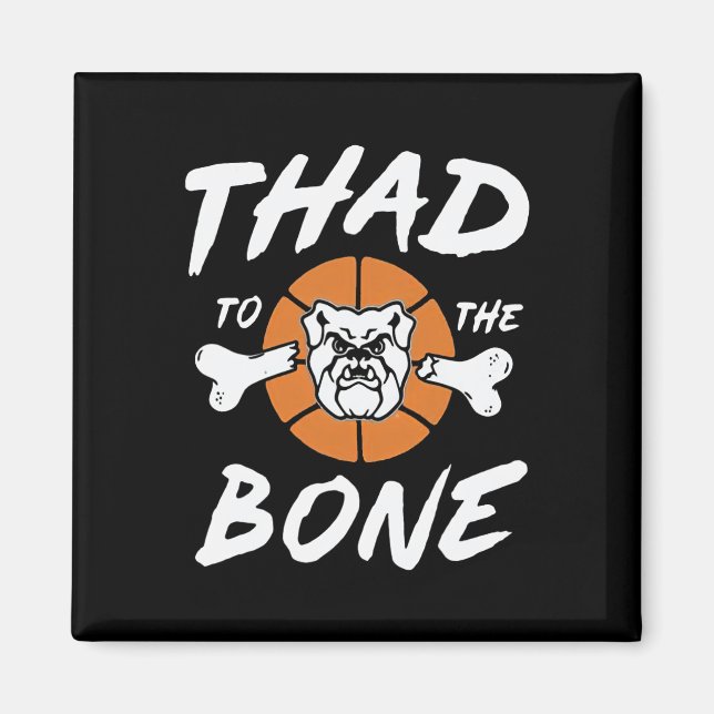To The Bone Fun Bulldog Dog Dad  Magnet (Front)