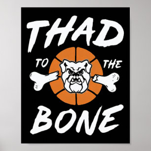 To The Bone Fun Bulldog Dog Dad Poster