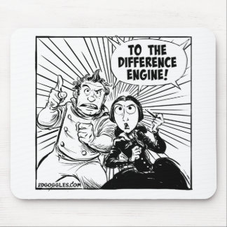 To The Difference Engine Mousemat Mouse Pad