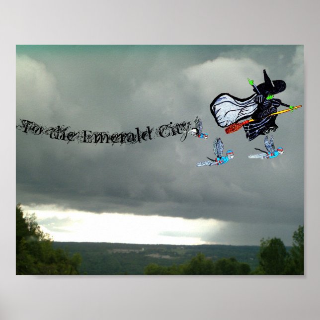 TO THE EMERALD CITY  POSTER (Front)