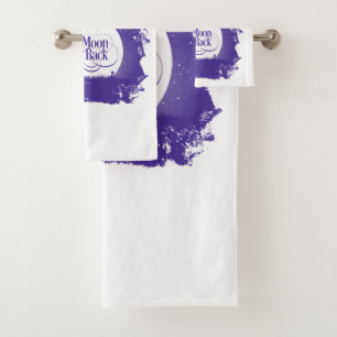 To The Moon And Back Bath Towel Set