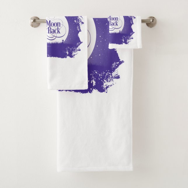To The Moon And Back Bath Towel Set (Insitu)