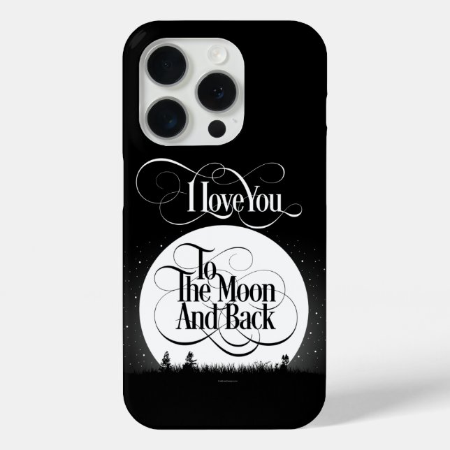 To The Moon And Back Case-Mate iPhone Case (Back)