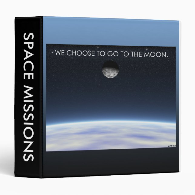 To The Moon Binder (Front/Spine)