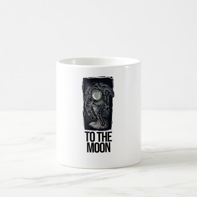 To the Moon Coffee Mug (Center)
