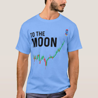 To The Moon Cryptocurrency T-Shirt