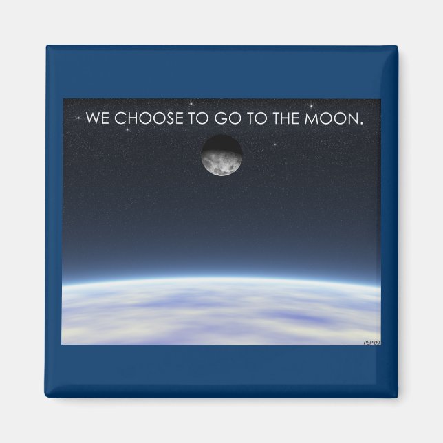 To The Moon Magnet (Front)