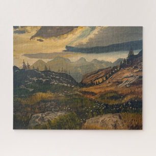 To The Mountains, Original by Gary Poling Jigsaw Puzzle