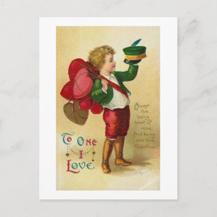 To the One I Love Postcard