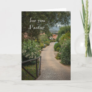 To the Pastor Card