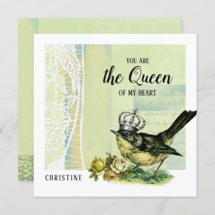 To the Queen of my Heart. Valentine's Day Cards