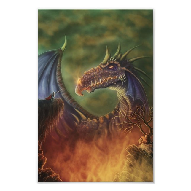 to the rescue! fantasy photo print (Front)