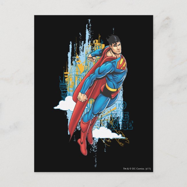 To the Rescue Postcard (Front)