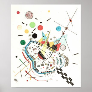 To the Sea and the Sun by Wassily Kandinsky Poster