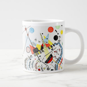 To the Sea and the Sun - Kandinsky Large Coffee Mug