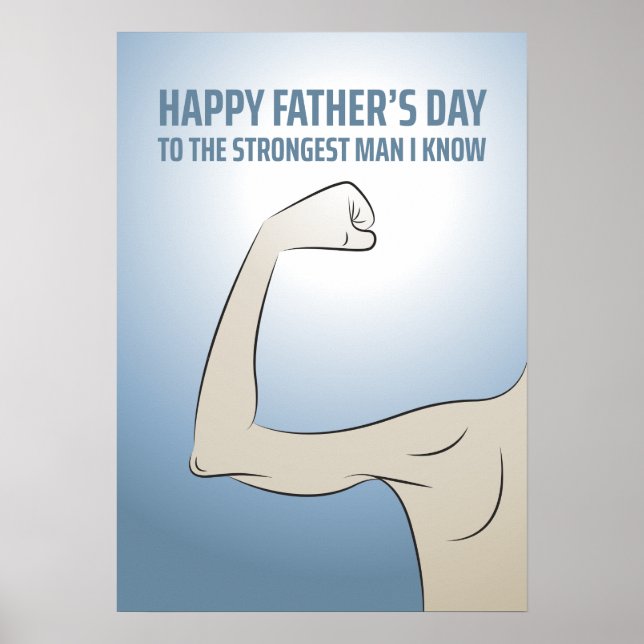 TO THE STRONGEST MAN I KNOW POSTER (Front)