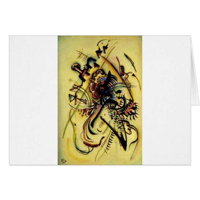 To the Unknown Voice by Kandinsky (Front Horizontal)