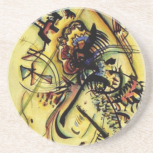 To the Unknown Voice by Kandinsky Coaster