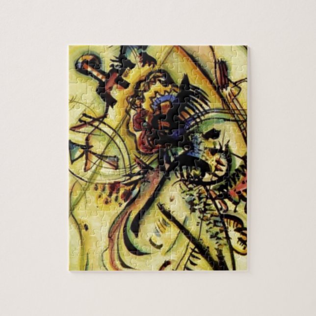 To the Unknown Voice by Kandinsky Jigsaw Puzzle (Vertical)