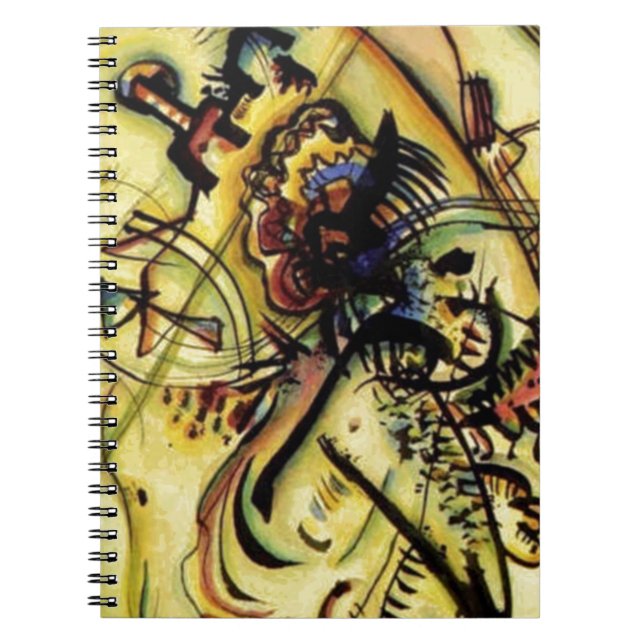 To the Unknown Voice by Kandinsky Notebook (Front)