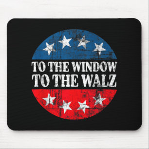 To The Window To The Waltz Kamala Harris B To The  Mouse Pad