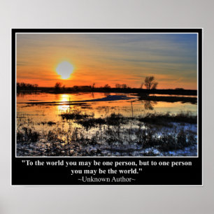 To the world........ poster