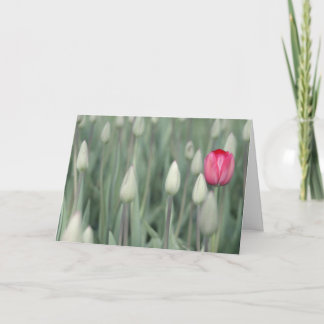 To the world you might just be one person, card