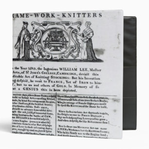 To the Worshipful Company of Frame-Work-Knitters Binder