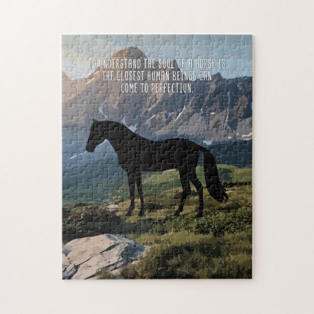 To Understand The Soul Of A Horse Jigsaw Puzzle (Vertical)