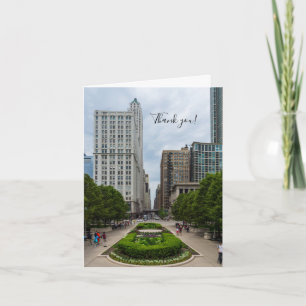 To Washington Street Thank You Card