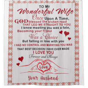 To Wonderful Wife I Knew Meeting You Was A Fate