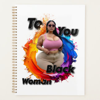 To You Black Woman Planner