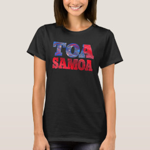 Toa Samoa or Samoan Flag or Rugby T-Shirt