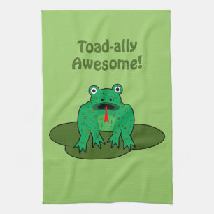 Toad-ally Awesome Kitchen Towel
